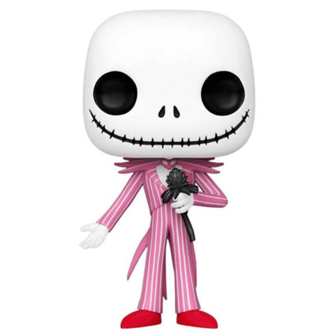 Image of The Nightmare Before Christmas - Jack with Pink & Red Suit US Exclusive Pop! Vinyl