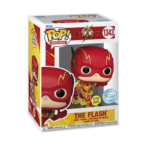 Image of The Flash (2023) - The Flash US Exclusive Glow Pop! Vinyl
