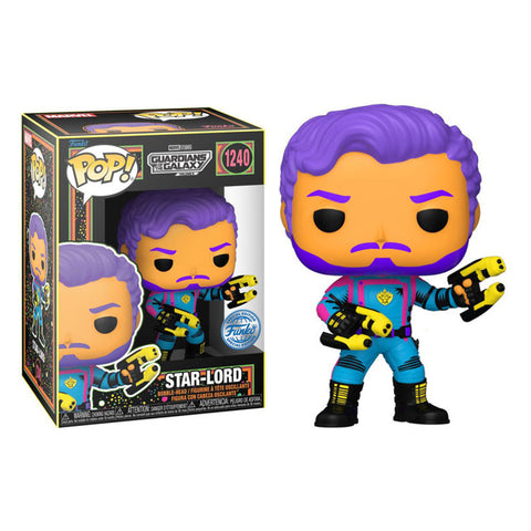 Image of Guardians of the Galaxy: Vol. 3 - Star-Lord US Exclusive Blacklight Pop! Vinyl