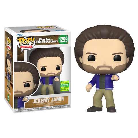 Image of SDCC 2022 Parks and Recreation - Jeremy Jamm US Exclusive Pop! Vinyl