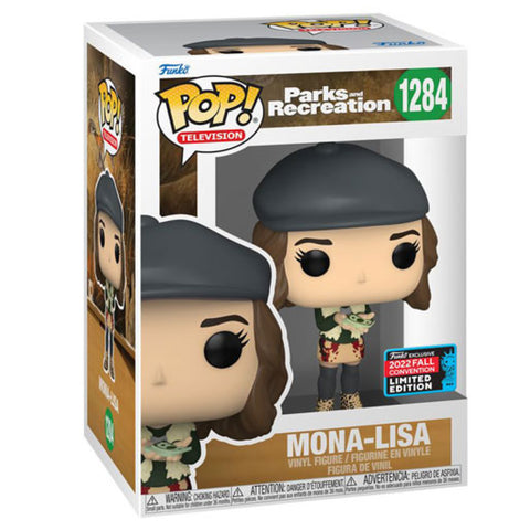 Image of NYCC 2022 - Parks and Recreation - Mona Lisa Saperstein US Exclusive Pop! Vinyl