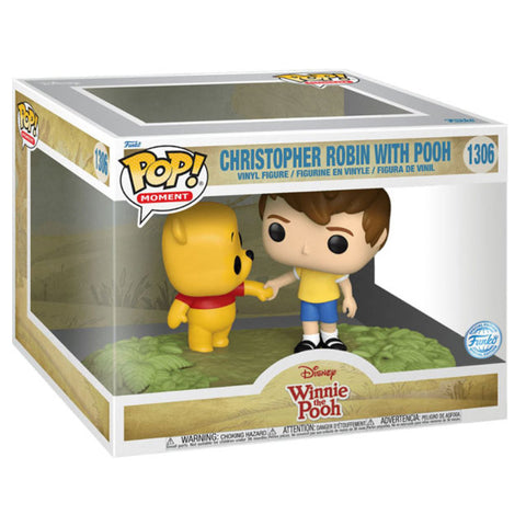 Image of Winnie the Pooh - Christopher with Pooh US Exclusive Pop! Moment
