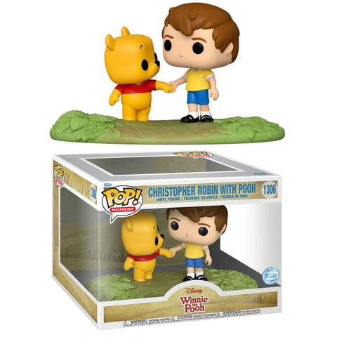 Image of Winnie the Pooh - Christopher with Pooh US Exclusive Pop! Moment