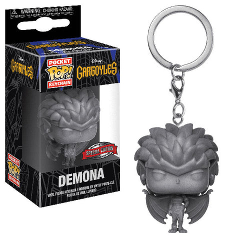 Image of Gargoyles - Demona (Stone) Pocket Pop! Keychain