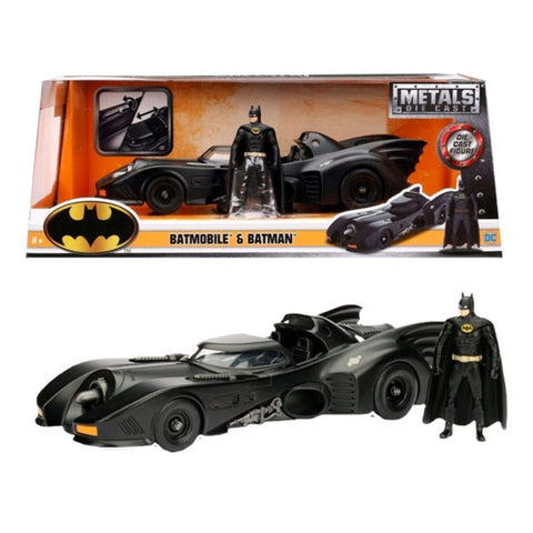 Image of Batman 1989 - Batmobile 1:24 with Batman