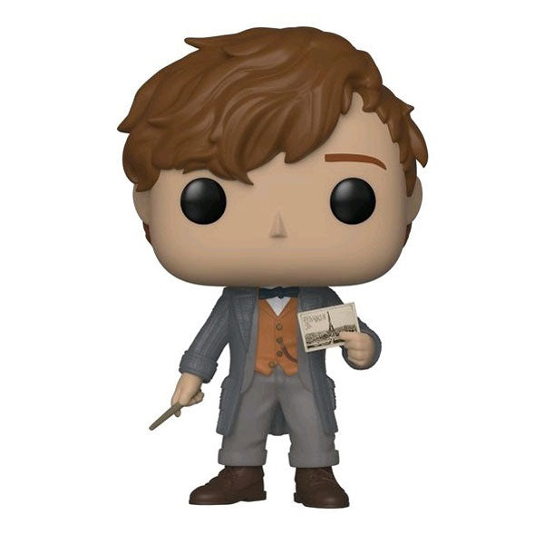 Fantastic Beasts 2: The Crimes of Grindelwald - Newt with Postcard US Exclusive Pop! Vinyl