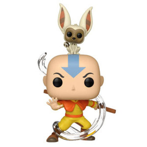 Avatar The Last Airbender - Aang with Momo Pop! Vinyl