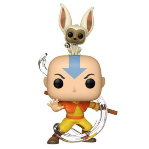 Image of Avatar The Last Airbender - Aang with Momo Pop! Vinyl