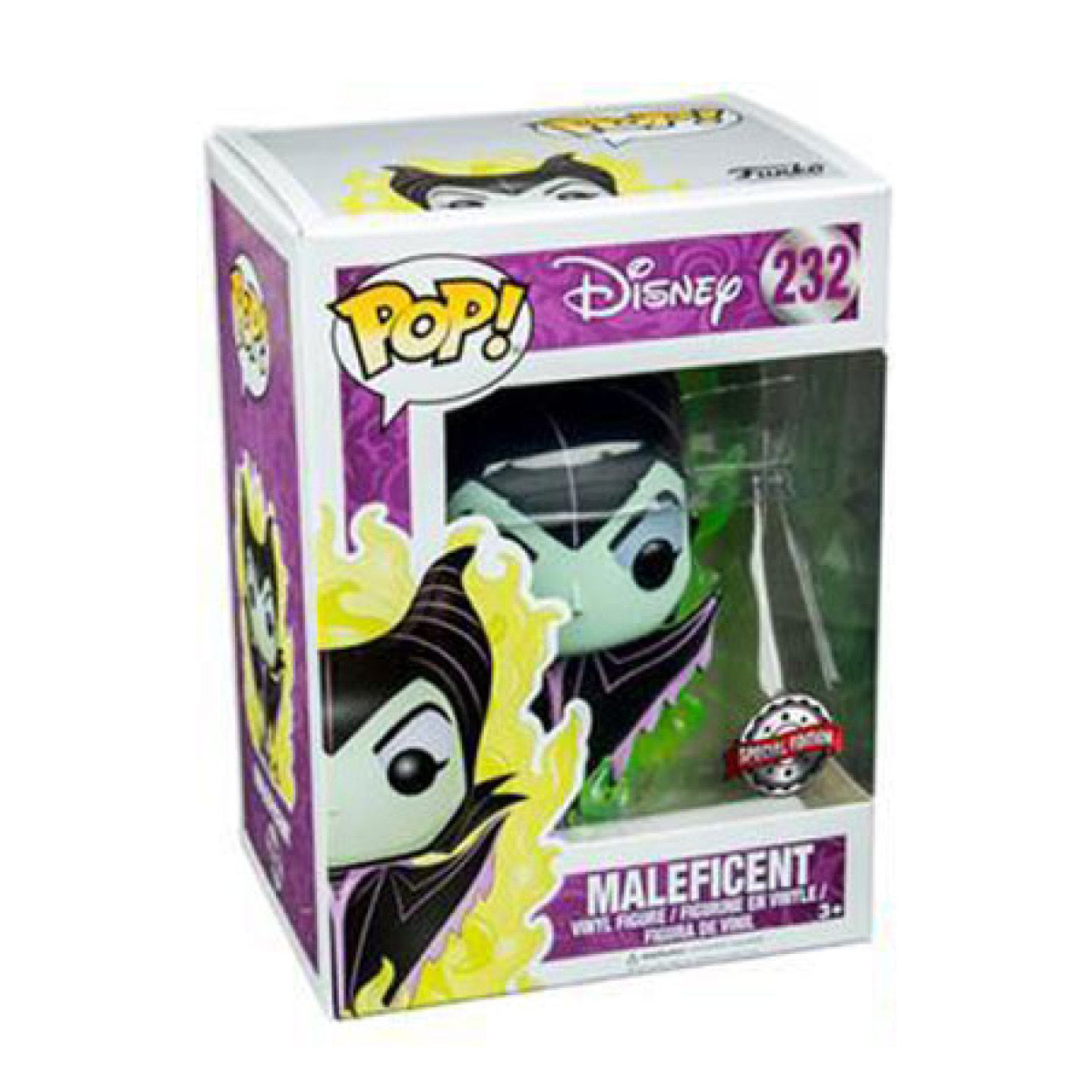 Sleeping Beauty - Maleficent with Flames US Exclusive CHASE Pop! Vinyl