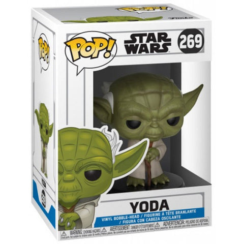 Image of Star Wars: Clone Wars - Yoda Pop! Vinyl