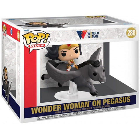 Image of Wonder Woman - Wonder Woman on Pegasus 80th Anniversary Pop! Ride