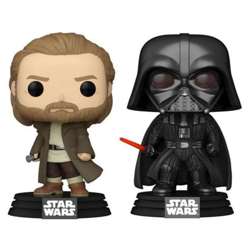 Star Wars: Obi-Wan Kenobi - Obi-Wan & Darth Vader US Exclusive Pop! Vinyl 2-Pack