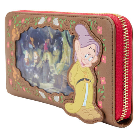 Image of Loungefly - Snow White (1937) - Princess Series Zip Wristlet