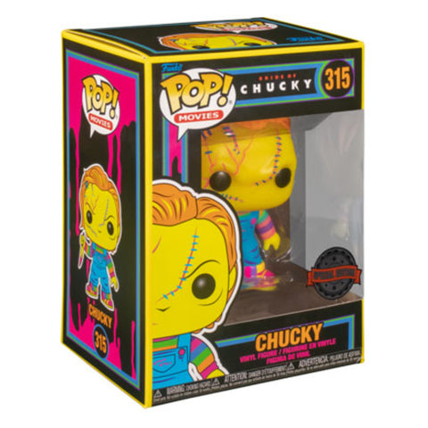 Image of Childs Play 4: Bride of Chucky - Chucky Black Light US Exclusive Pop! Vinyl