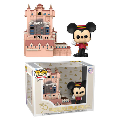 Image of Disney World 50th Anniversary - Tower of Terror Pop! Town