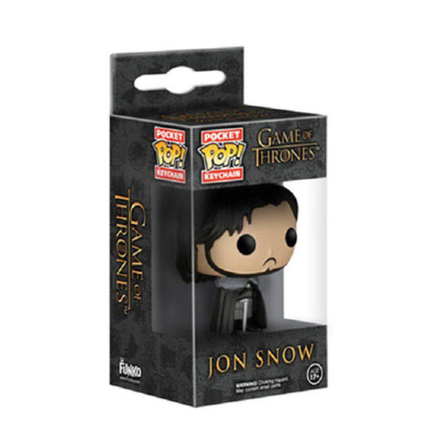 Image of Game Of Thrones Jon Snow Pocket Pop! Vinyl Keychain