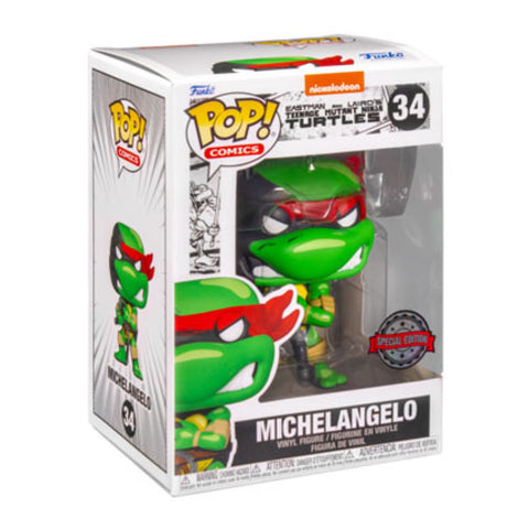 Image of Teenage Mutant Ninja Turtles (Comic) - Michelangelo US Exclusive Pop! Vinyl