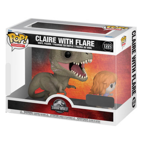 Image of Jurassic World - Claire with Flare US Exclusive Pop! Moment