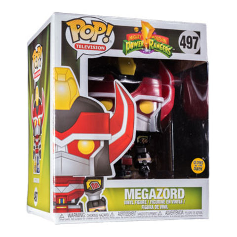 Image of Power Rangers - Megazord Glow US Exclusive 6 Inch Pop! Vinyl