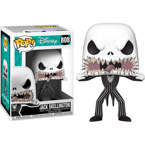 Image of The Nightmare Before Christmas - Jack Skellington (scary face) Pop! Vinyl