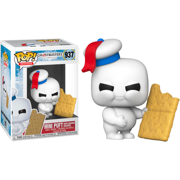 Ghostbusters: Afterlife - Mini Puft with Cracker Pop! Vinyl