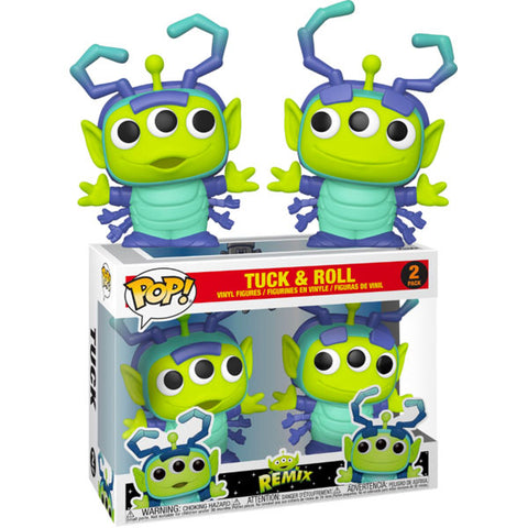 Image of Pixar - Alien Remix Tuck & Roll US Exclusive Pop! Vinyl 2-Pack