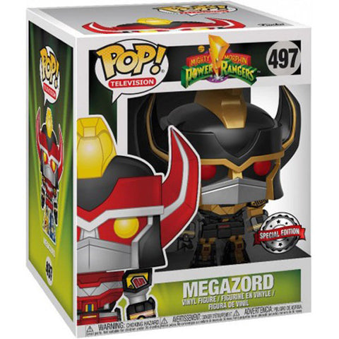 Image of Power Rangers - Megazord Black and Gold 6 Inch US Exclusive Pop! Vinyl