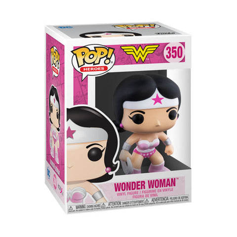Image of Wonder Woman (comics) - Woman Woman Breast Cancer Awareness Pop! Vinyl