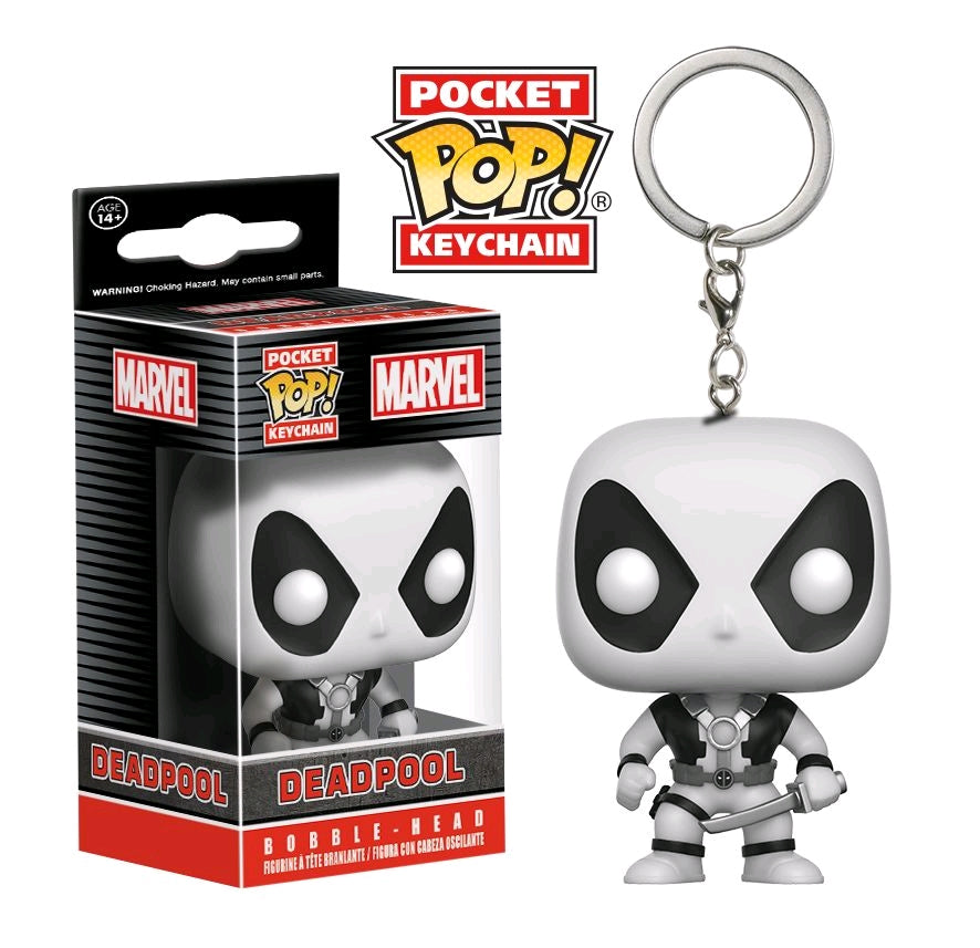 Deadpool - X-Force White US Exclusive Pocket Pop! Keychain