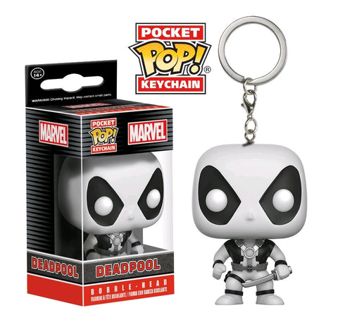 Image of Deadpool - X-Force White US Exclusive Pocket Pop! Keychain