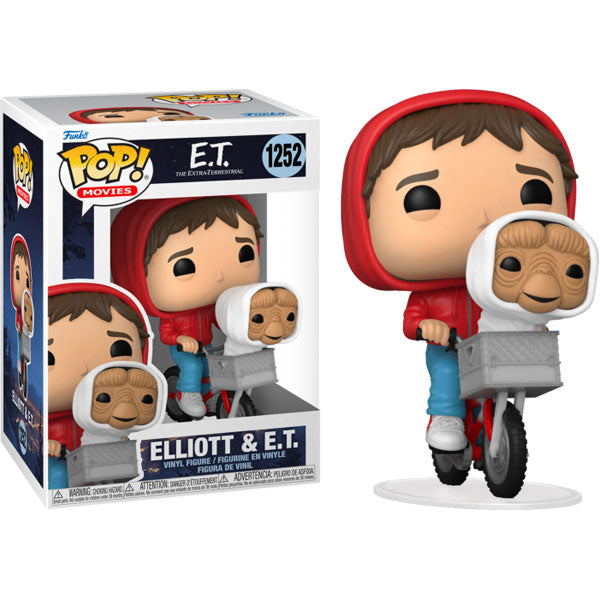 E.T. the Extra-Terrestrial - Elliot & E.T. in Bike Basket Pop! Vinyl