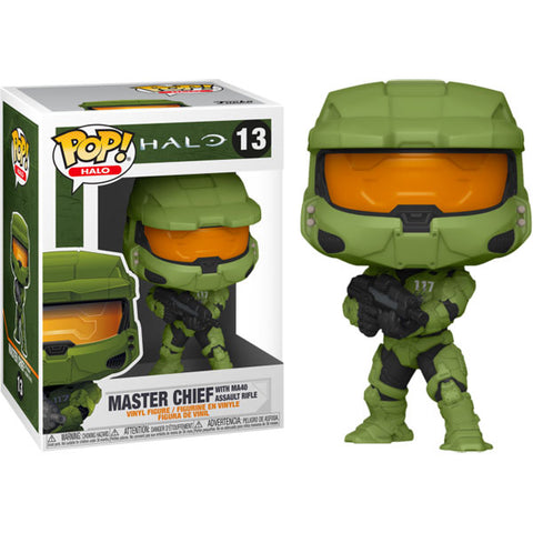 Image of Halo Infinite - Master Chief with MA40 Assault Rifle Pop! Vinyl