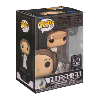 2022 Galactic Convention Star Wars Princess Leia Pop! Vinyl