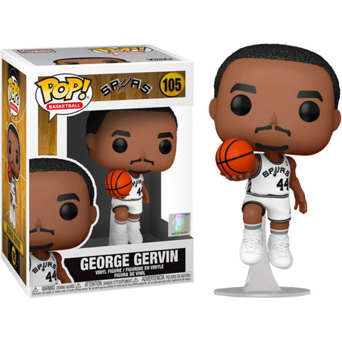 Image of NBA: Legends - George Gervin (Spurs Home) Pop! Vinyl