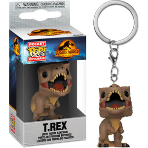 Jurassic World 3: Dominion - T.Rex Pocket Pop! Keychain