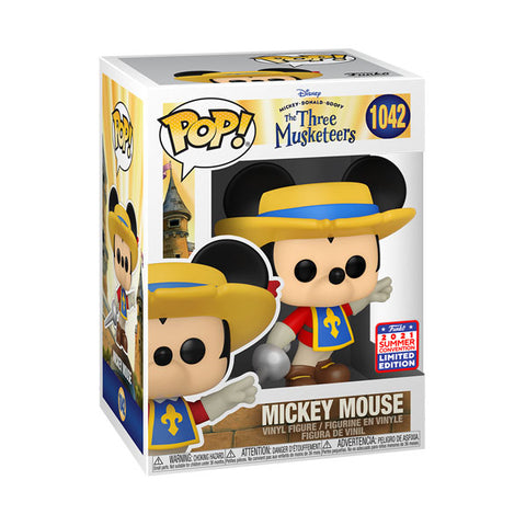 SD2021 - Mickey Mouse - Mickey Musketeer US Exclusive Pop! Vinyl