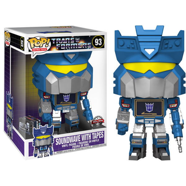 Transformers - Soundwave with Tapes US Exclusive 10 Inch Pop! Vinyl