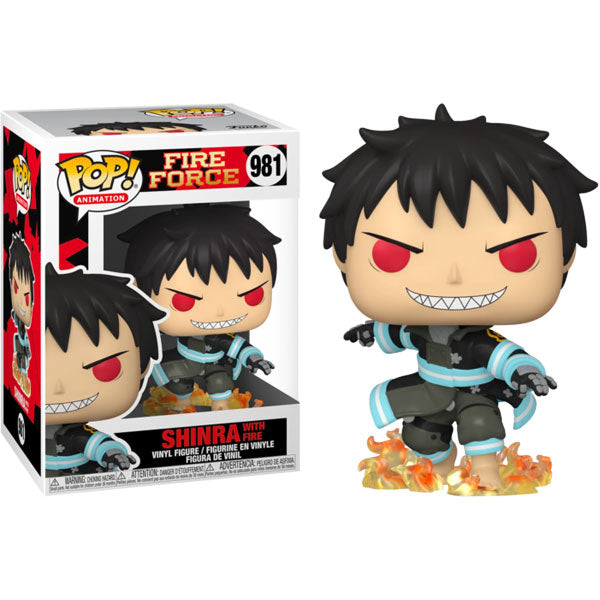 Fire Force - Shinra with Fire Pop! Vinyl