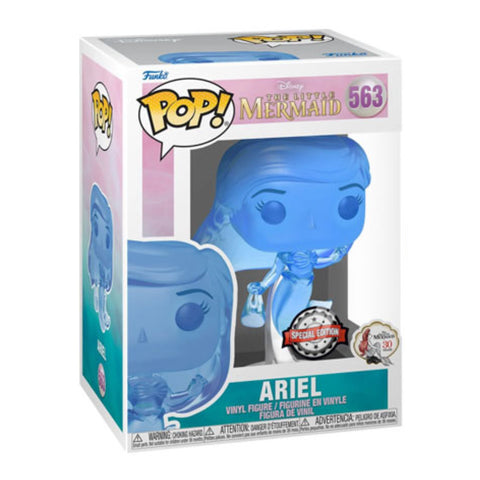 Image of The Little Mermaid - Ariel with Bag Blue Translucent US Exclusive Pop! Vinyl