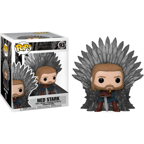 Image of Game of Thrones - Ned Stark on Throne Pop! Deluxe