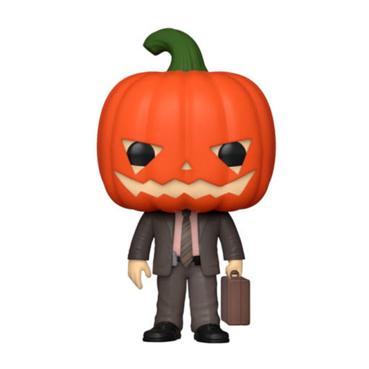 The Office - Dwight with Pumpkinhead Pop! Vinyl