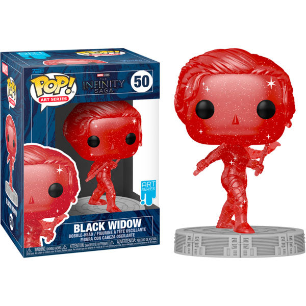 Avengers - Black Widow Infinity Saga Red (Artist) Pop! Vinyl with Protector