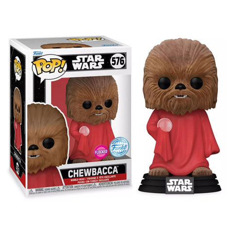 Star Wars - Chewbacca with Robe Flocked US Exclusive Pop! Vinyl
