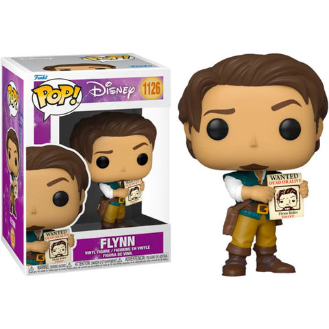 Image of Tangled - Flynn holding Wanted Poster US Exclusive Pop! Vinyl
