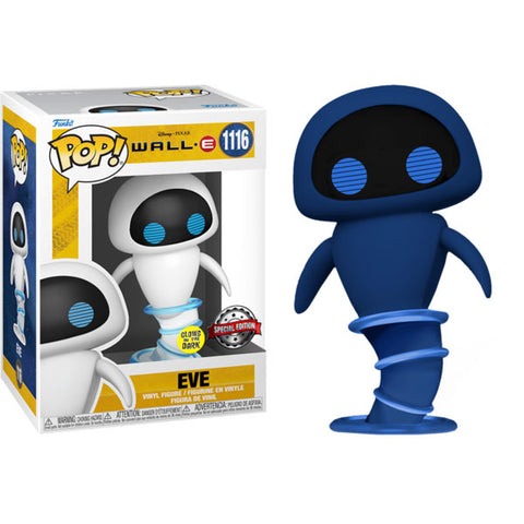 Image of Wall-E - Eve Flying Glow US Exclusive Pop! Vinyl