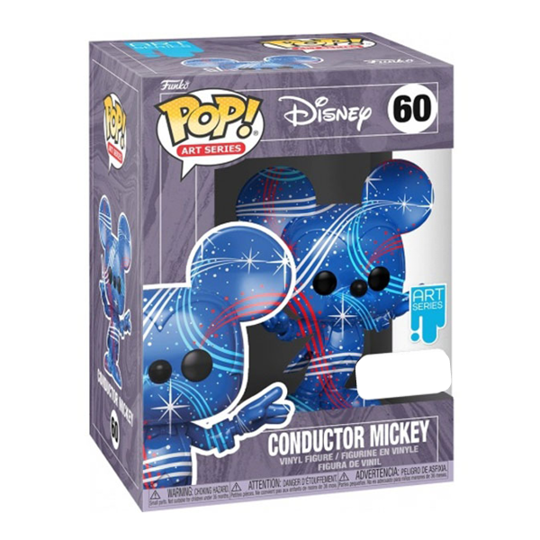 Mickey Mouse - Conductor Mickey (Artist Series) US Exclusive Pop! Vinyl with Protector
