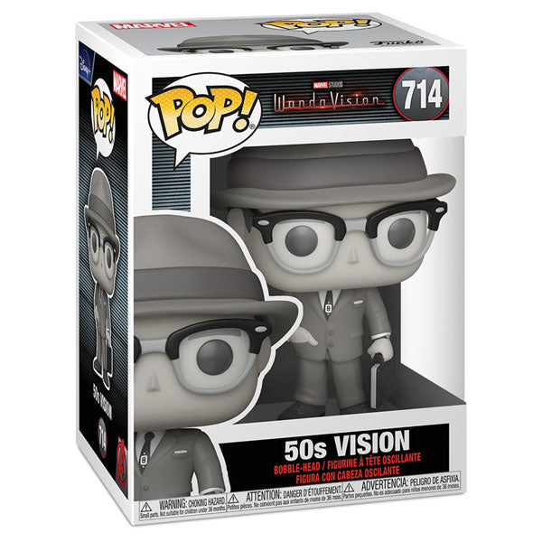 Wandavision - 50s Vision Black & White Chase Pop! Vinyl