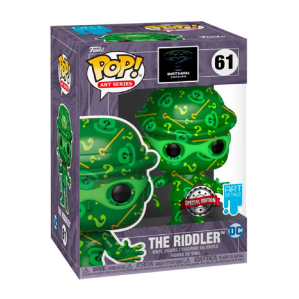Batman Forever - Riddler (Artist Series) US Exclusive Pop! Vinyl with Protector