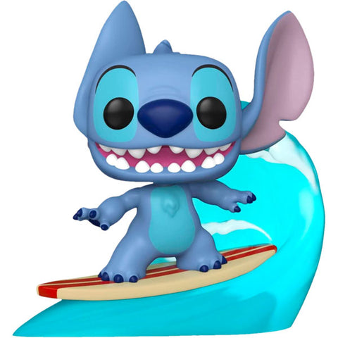 Image of Lilo & Stitch - Stitch Surfing US Exclusive Pop! Cover