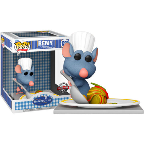 Image of Ratatouille - Remy with Ratatouille US Exclusive Pop! Deluxe